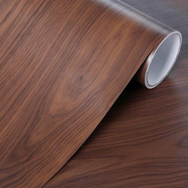 Wooden Wallpaper Sheet Sticker Self Adhesive WaterProof PVC Wallpaper For Kitchen, Cabinets, Walls and Furniture (1FT by 4FT)