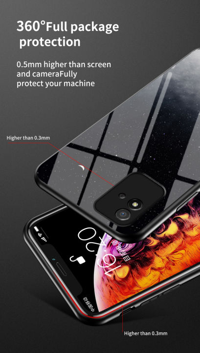 iCaseCover%20for%20Realme%20Narzo%2050i%20Shockproof%20Starry%20Colorful%20Tempered%20Glass%20Back%20Soft%20Silicone%20Edge%20Case%20Cover%20-%20Image%206