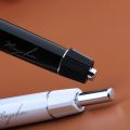 MM Ink Pen Turn Swivel Resin Fountain Pen Smooth MAJOHN A3 Creative Press and Acrylic Resin Body 0.4 Changer for Writing Gifts Buried Buzie. 