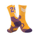 No23 No24 LA James KB LBJ Basketball Player Sports Towel Socks With Analog Numbers Los Angeles Team Twenty Three Four Shots. 