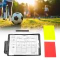 Soccer Referee Card Sets Convenient Judge Cards Referee Cards for Campus Games School. 