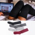 Killer Bzzo Black Soild Long Socks Women Over Knee Thigh High Over The Knee Stockings Lolita Ladies Girls Warm Knee Socks High Socks. 