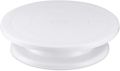 Cake Turn Table Cake Decorating Icing Rotating Turntable Stand White Plastic Fondant Diy Baking Rotating Tray. 