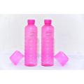 Water Bottle With Cap | Bottle With Glass | Plastic Water Bottle Pack Of 2 | 1.2ml. 