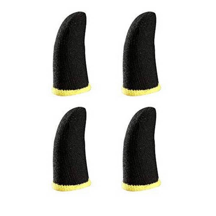2 Pair/4 Pack Wasp Feelers Thumb Sleeves For Phone Gaming Touchscreen Finger Sleeve Anti-Sweat Breathable