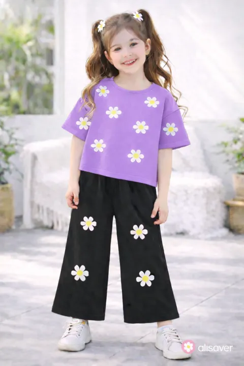 Eid%20Collection%20Kids%20Girls%20T-Shirt%20&%20Flapper%20Set%20%7C%20Soft%20Cotton%20Top%20with%20Printed%20Palazzo%20%7C%20Ages%201%E2%80%9310%20Years%20-%20Image%204