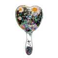 1 PC Comb/ BRUSH (Random Color) Anti-Static Massage Combs Hair Accessories Cute Cartoon Princess Hair Plastic Hot Brush For Baby Girls Children. 