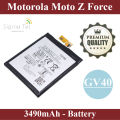 Motorola Moto Z Force Battery GV40 Replacement Premium Quality 3000mAh For Motorola Moto Z Force. 