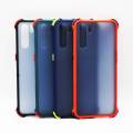 Oppo A91 Back Cover Smoky Matte Bumper Armor Case For A91. 