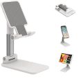 Foldable, Adjustable, Universal Mobile Stand | Flexible Mobile Holder | Adjustable Height | Premier Quality Product | Flexible Stand | Pocket Size | Easy to Carry | Best for Study and Office Use | Compatible with all size Mobiles. 