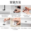 Toilet accessories water tank flushing press, universal switch, flush toilet lid button, complete set. 