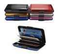 Secure Card Storage - Waterproof Aluminum Card Holder RFID Blocking. 