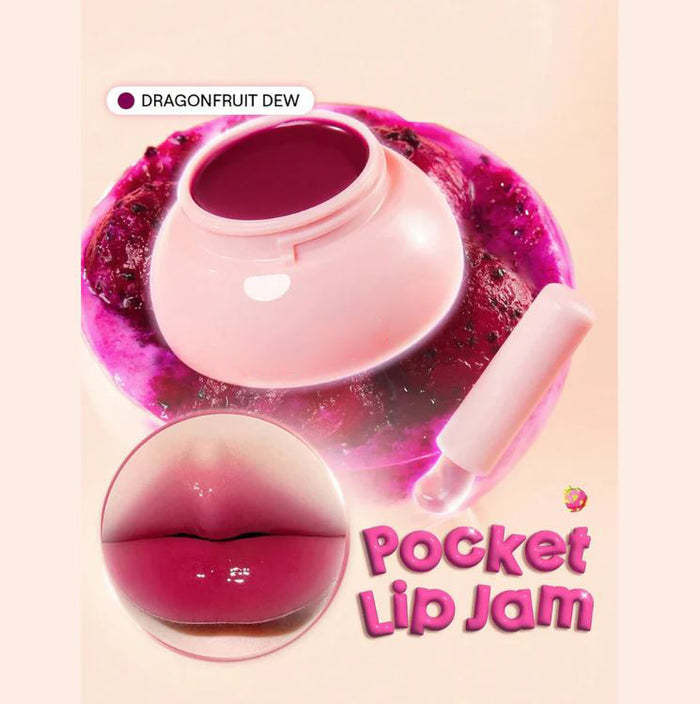 ORIGINAL SHEGLAM Hydra Jelly Pocket Lip Jam /  – Soft, Glossy & Moisturizing Lip Tint for Smooth Lips lip glossy lip peptide lip stain