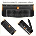 Paper Photo Cutter Rotary Cutter A4 Trimmer Ruler Guillotine Cutting. 