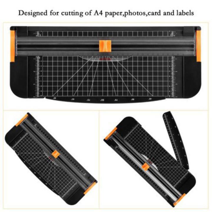 Paper Photo Cutter Rotary Cutter A4 Trimmer Ruler Guillotine Cutting