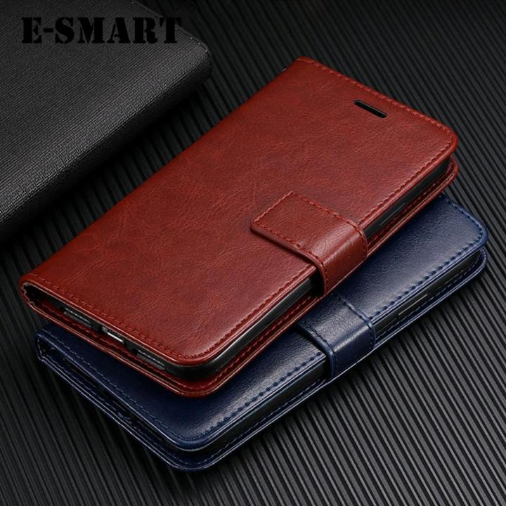 Phone Flip case VIVO Y21 Luxury Wallet Card Slot Flip cover Stand Leather case for VIVO Y21 Flip Back cover Stand Holder cases