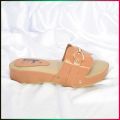 Trending Design Women fancy low wedge shoes SH0357. 