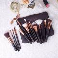 Zoeva 15 Pieces Makeup Brushes With Pouch. 