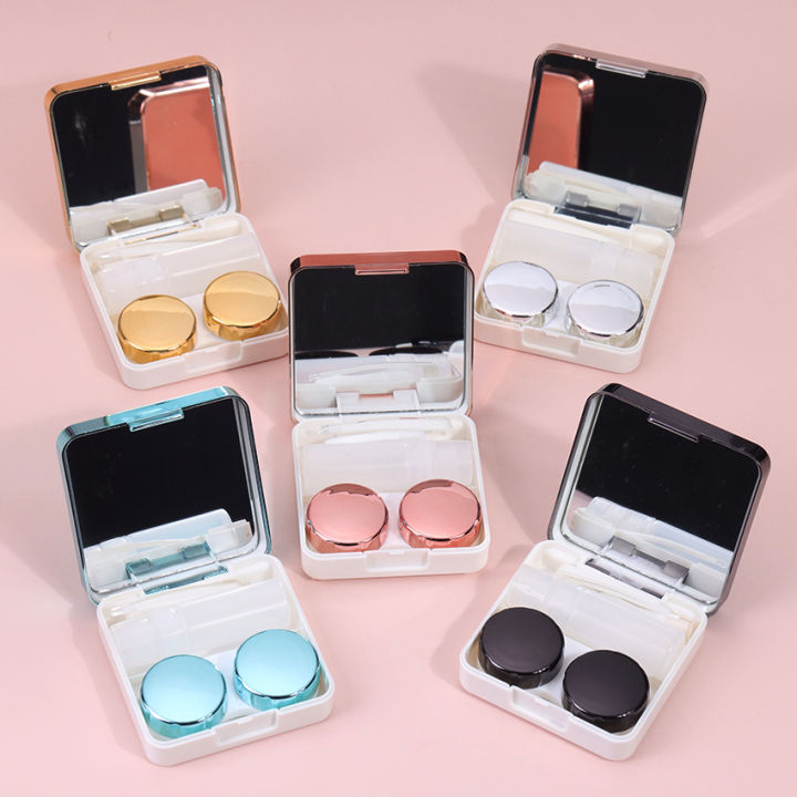 Contact%20Lens%20Case%20High%20Quality%20Travel%20Kit%20Square%20Travel%20Portable%20Solid%20Color%20Lens%20Cover%20Container%20Beauty%20Pupil%20Storage%20Soaking%20Box%20Eyewear%20Accessories%20-%20Image%203