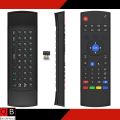 Air Mouse MX3 For Android and Smart TV - Remote Control for Smart TV - Remote Control for Android Box - Air Mouse - Wireless Keyboard - By QB. 