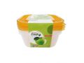 Food Storage Containers With Airtight Lid BPA-Free Freezer Microwave Dishwasher Safe 6 Pcs Set of 500ml Each Small Size Color May Vary. 