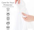 A1 Textiles Zipper Anti allergy Bed bug waterproof Mattress Total Encasement Protector cover. 