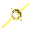 NCANRUI Pipe Thread Cutting Tool PVC Thread Maker NPT Round Tool Set Pipe Threader Plumbing Tool, PVC Thread Tool. 