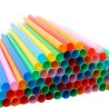 300Pcs 10.3in Jumbo Straws Smoothie Straws Assorted Bright Colors. 