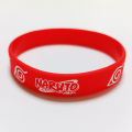 Anime Naruto Sharingan Sport Wristband Toys Male Female Rubber Cartoons Figures Charm Cosplay Wristbands Toys for Children Gift. 