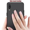 lthmy for Vivo Y93 1814 1815 Flexible Soft Matte Black Crystal Clear Phone Case Silicone Back Cover. 