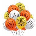 Jungle Theme Lion Face Foil Balloons Kit – Set of 5. 