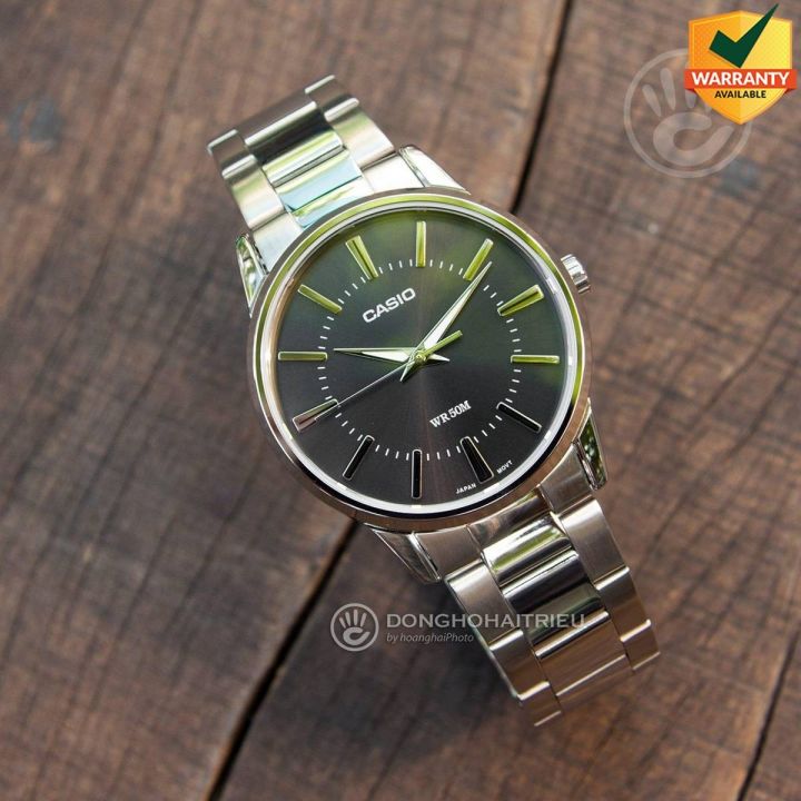 Original Casio MTP-1303D-1AVDF - Stainless Steel Watch for Men