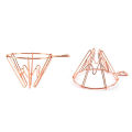 V60 Espresso Coffee Filter Net Stainless Steel Dripper Filter Cup Holder Drip Coffee Maker Kitchen Accessories. 