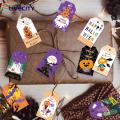 Candy Bag Tags Exquisite Pattern Halloween Themed Print Candy Bag Tags. 