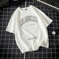 T Shirt for Men n Boy Summer collection in stylish New LOS ANGELES printed round neck half sleeves. 