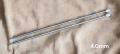 Pair of Knitting Needles in All Sizes - Stainless Steel & Aluminum, Perfect for Knitting. 