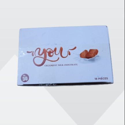 You Creamiest Milk Chocolate,You Milk Chocolate,You Chocolate,You Chocolate Bar (18 PCs BOX)