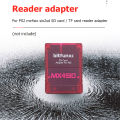 Card Adapter for Gaming Memory Card 2 MX4S Portable Reading Parts Accessories for PSIO SIO2SD Multiplexer. 