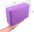 EVA Gym Yoga Blocks Foam Brick Training Exercise Fitness Set Yoga Bolster Pillow Cushion Stretching Body Shaping Auxiliary Tool 1Pcs. 