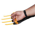 Black Panther Marvel Avengers Plastic Claw_, Hand Contractible_Pop After Pressing And Character With Light Toy For Kids Play & Gifts With Vibranium_Slashing_Simulation Sounds Effect & Light Fx Cool Fit For Children Super Hero Role Play. 
