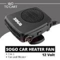Sogo (Original) Car Fan+Heater 200 Watt Plug&play. 