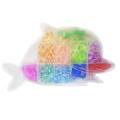 500 Rubber Band Loom's Pack (Dolphin Shape). 