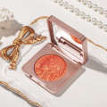 CDE Smart Girls' Book powder blusher nude makeup natural enhancement orange pink affordable universal expansion color. 