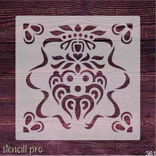 Modern Bohemian Dreams Pattern Layering Stencil Wall Painting Scrapbook Coloring Embossing Album Decorative Template Diy
