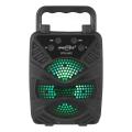 GTS 2422 Portable Bluetooth Speaker  Powerful Sound | RGB Lights | Wireless & Wired Modes. 