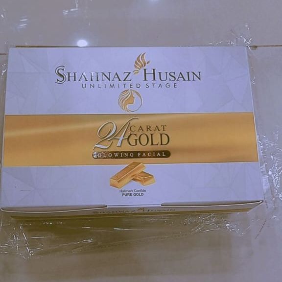 Shahnaz Husain Unlimited 24k Gold Facial Kit Radiance