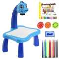 3 In 1 Kids Painting Drawing Activity Kit Projector Table - 21 Pattern. 