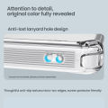 Nillkin Luxury Soft Silicone Case for Samsung Galaxy S25 Ultra Phone Cases Transparent TPU + PC Silicone Clear Back Cover. 