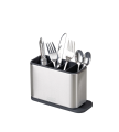 Kitchen Utensils Cutlery Caddy Drainer Organizer Stainless Steel. 