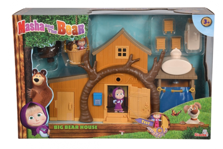 Simba - Masha and the Bear Playset, the Big Bear House